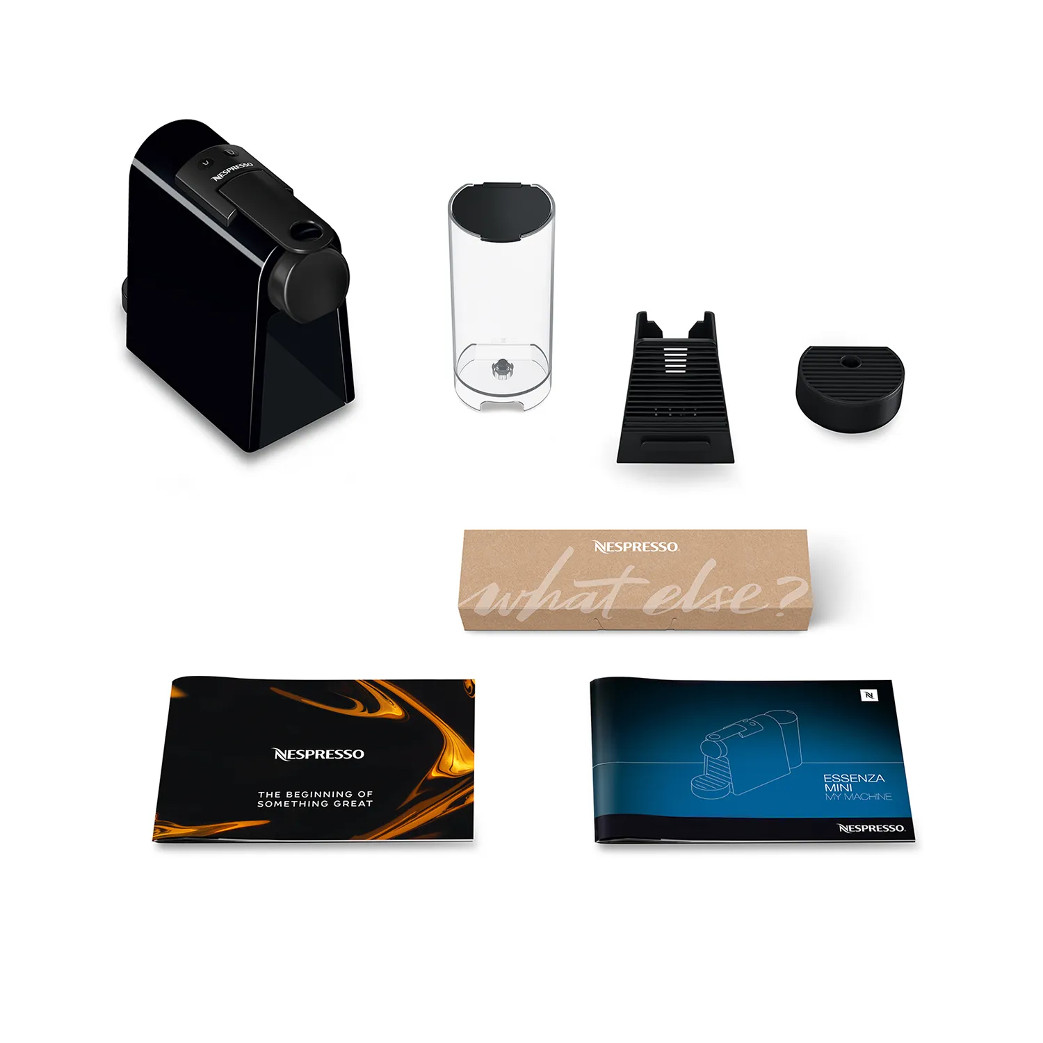 Nespress. Essenza Mini EN85 - pod coffee maker, Black