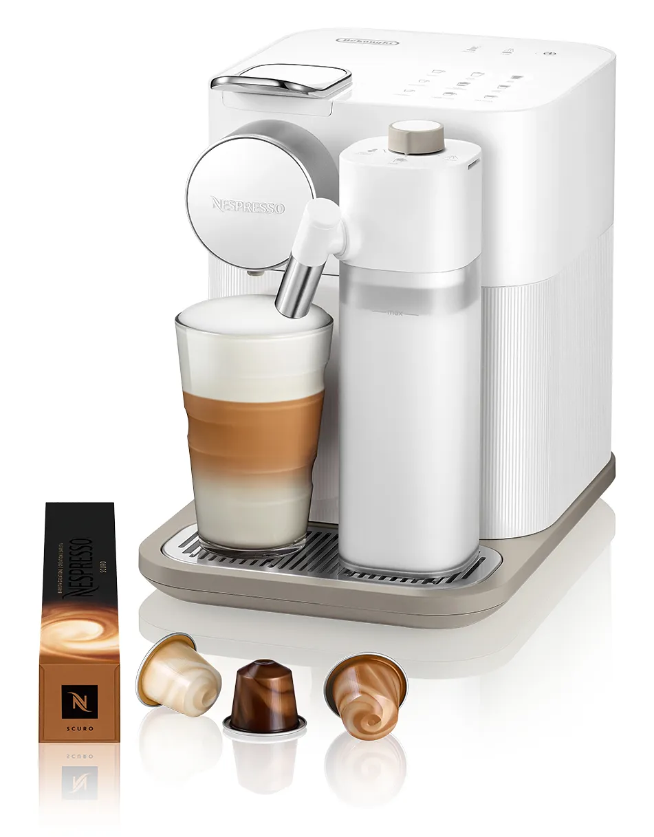 Delonghi Nespresso Gran Latissima EN 640 -kapselikone, Valkoinen