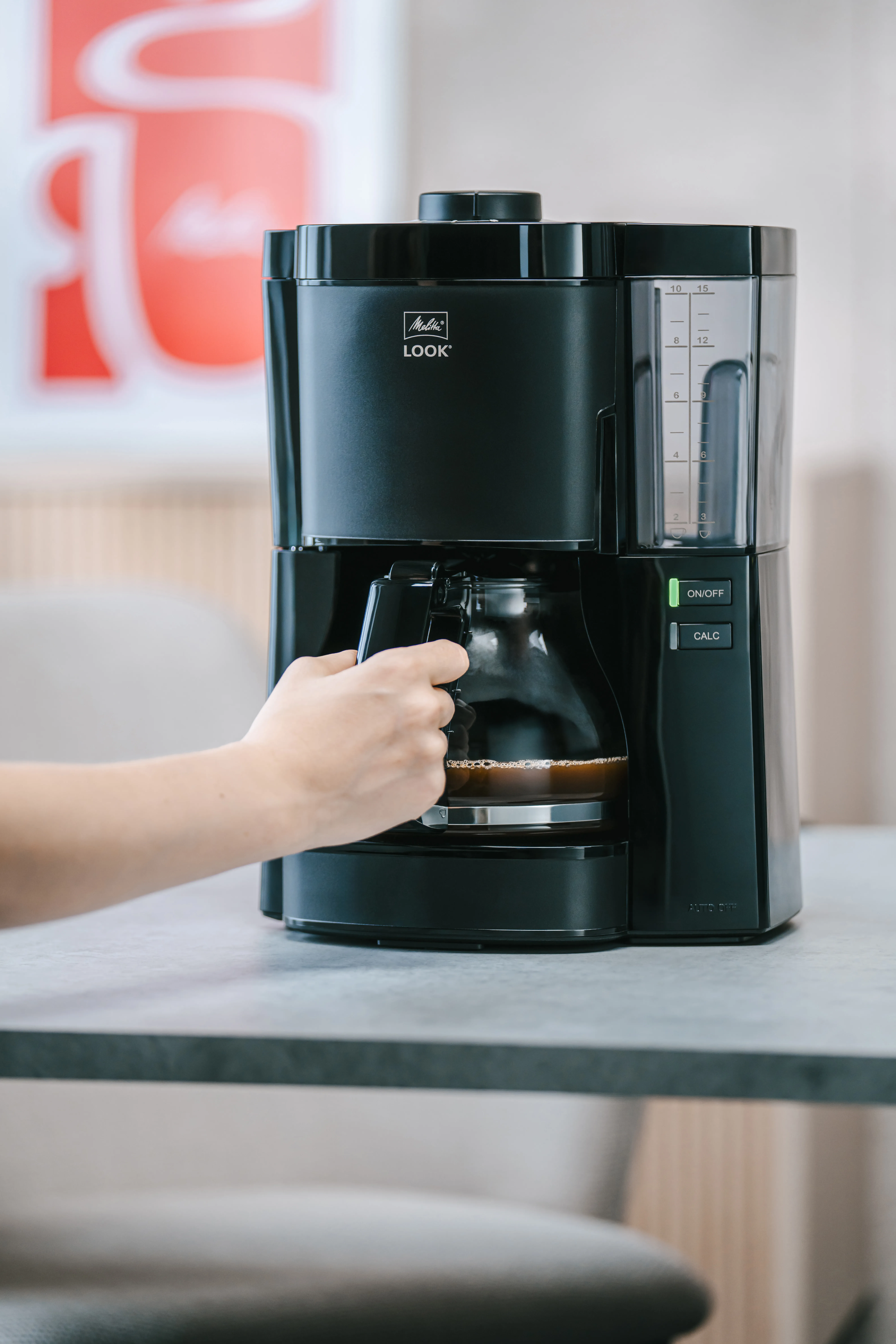 Melitta LOOK 15 cups Coffee Maker, Black