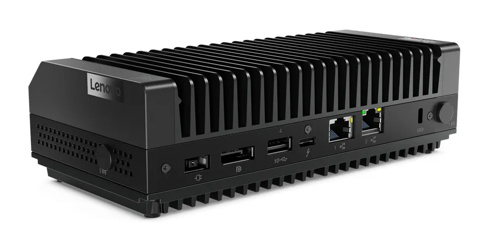 Lenovo ThinkEdge SE30 i5-1145GRE, 16 Gt, 256 Gt -minitietokone, musta