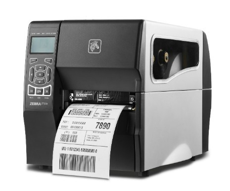 ZT230, 300dpi, peeler, display