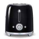 Smeg TSF02BLEU 4-viipaleen leivänpaahdin, musta