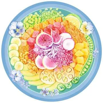 Ravensburger Puzzle Circle of Colors Poke Bowl (Pieces: 500)
