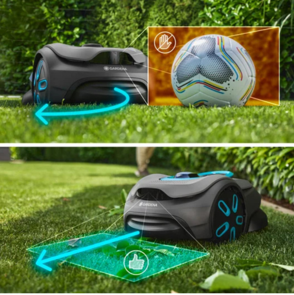 GARDENA smart SILENO sense 400, GPS, Wi-Fi, 400m&sup2; Robotic Lawn Mower