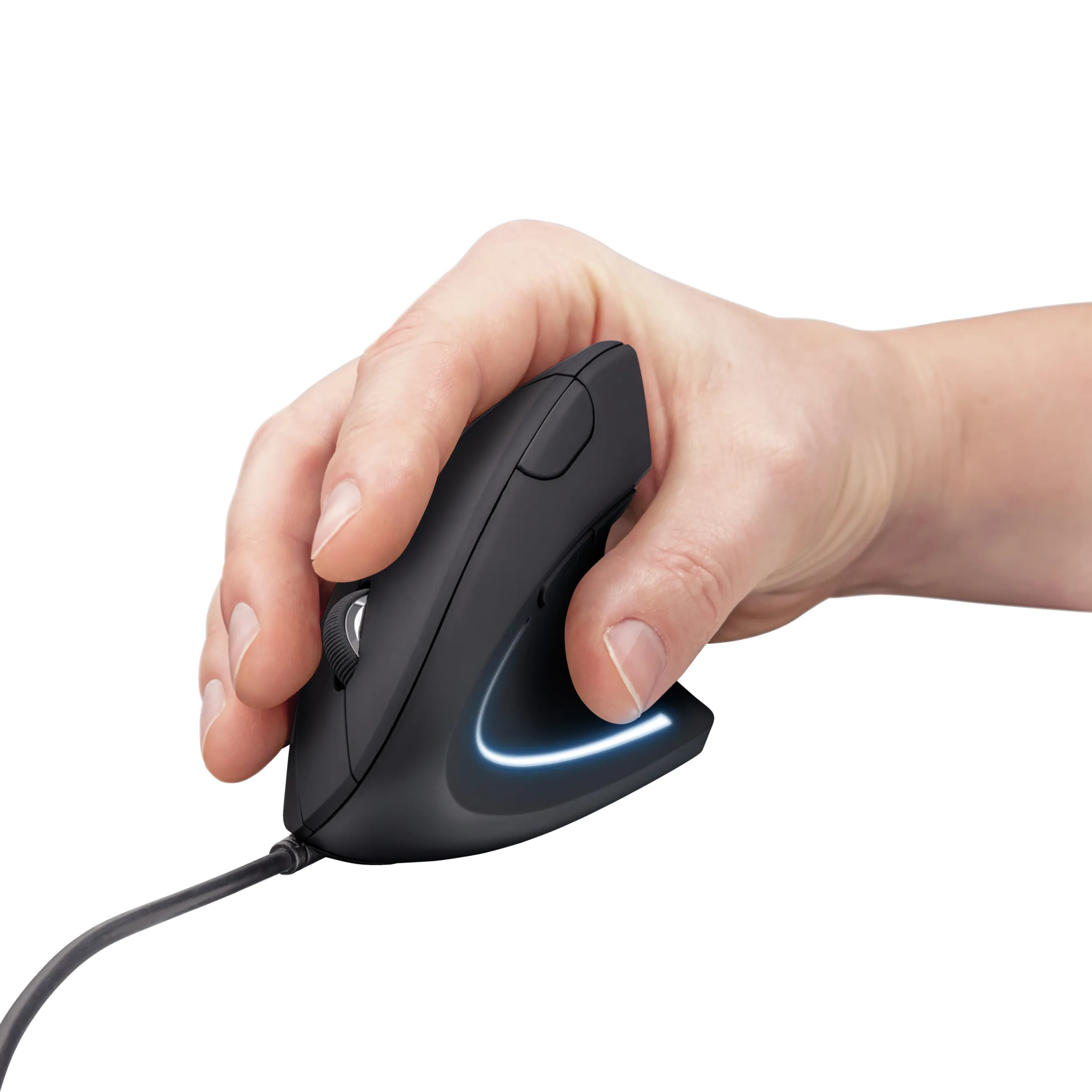 Trust Verto Ergo - vertical mouse, black