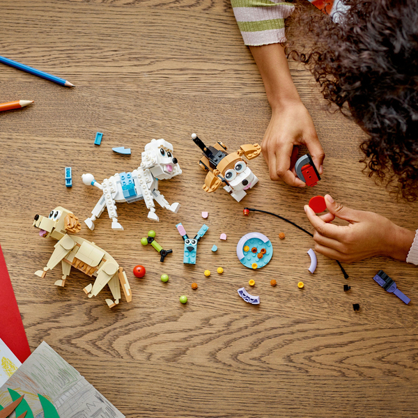 Lego Creator 3in1 S&ouml;p&ouml;t koirat 31137