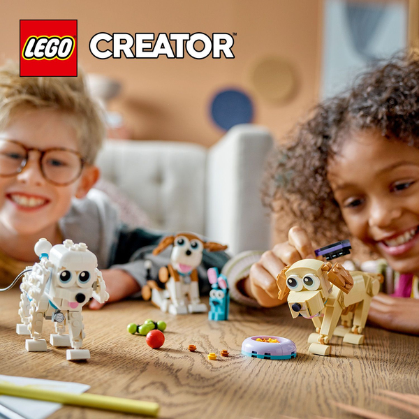 Lego Creator 3in1 S&ouml;p&ouml;t koirat 31137