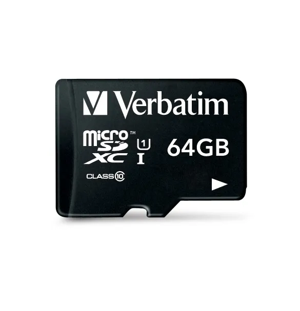 Verbatim Premium 64 Gt MicroSDXC -muistikortti + SD-adapteri