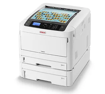 OKI C824n - Tulostin - väri - Valodiodi - A3 - 1200 x 600 pistettä/tuuma - jopa 26 sivua/min (mono) / jopa 26 sivua/min (väri) - kapasiteetti: 400 arkkia - USB