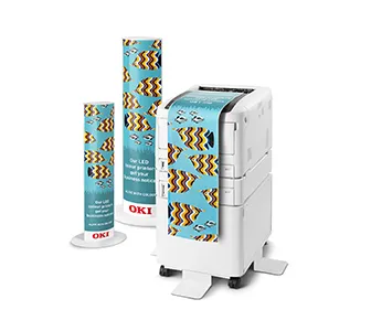 OKI C824n - Tulostin - väri - Valodiodi - A3 - 1200 x 600 pistettä/tuuma - jopa 26 sivua/min (mono) / jopa 26 sivua/min (väri) - kapasiteetti: 400 arkkia - USB