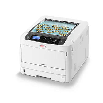 OKI C824n - Tulostin - väri - Valodiodi - A3 - 1200 x 600 pistettä/tuuma - jopa 26 sivua/min (mono) / jopa 26 sivua/min (väri) - kapasiteetti: 400 arkkia - USB
