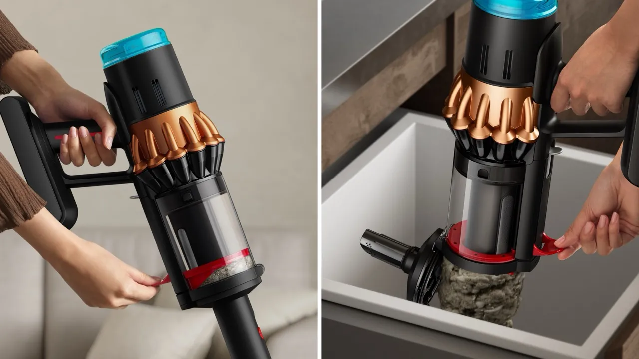 Dyson V16 Piston Animal Submarine Cordless Stick vacuum cleaner, Black Copper