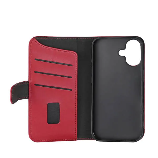 GEAR Wallet MagSeries, iPhone 16 - Wallet Case, Red