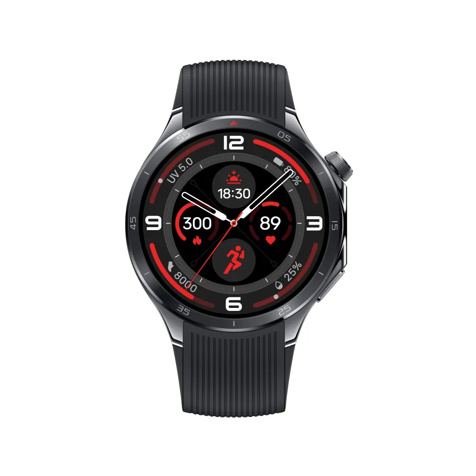 OnePlus Watch 3 46mm Smartwatch, Obsidian Titanium