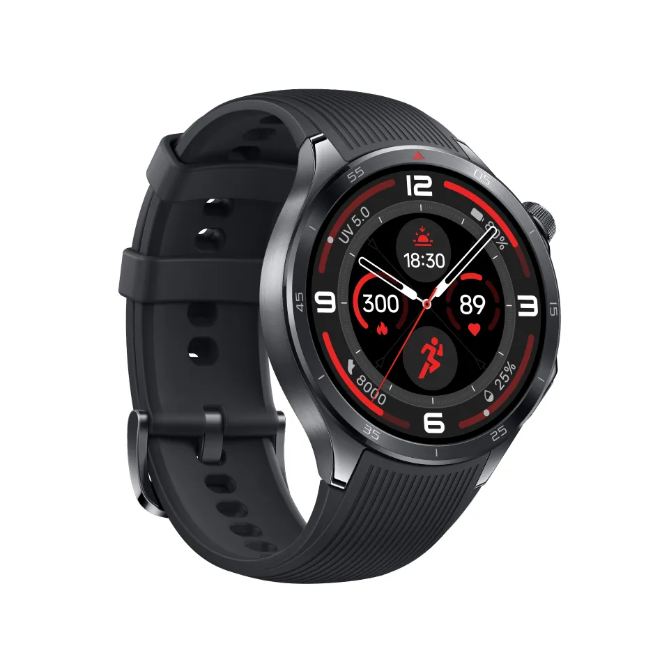 OnePlus Watch 3 46mm Smartwatch, Obsidian Titanium