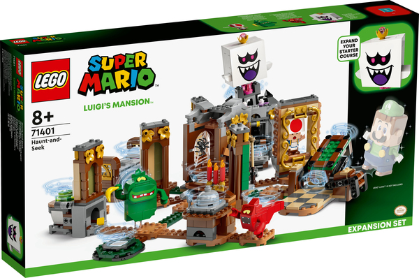 Lego Super Mario -Luigi&rsquo;s Mansion: Haamupiiloleikki-laajennussarja 71401