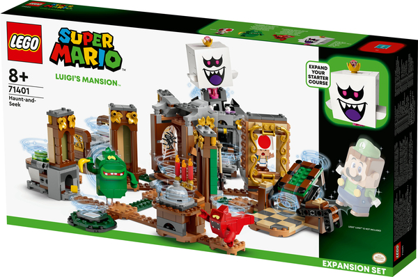 Lego Super Mario -Luigi&rsquo;s Mansion: Haamupiiloleikki-laajennussarja 71401