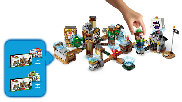 Lego Super Mario -Luigi&rsquo;s Mansion: Haamupiiloleikki-laajennussarja 71401