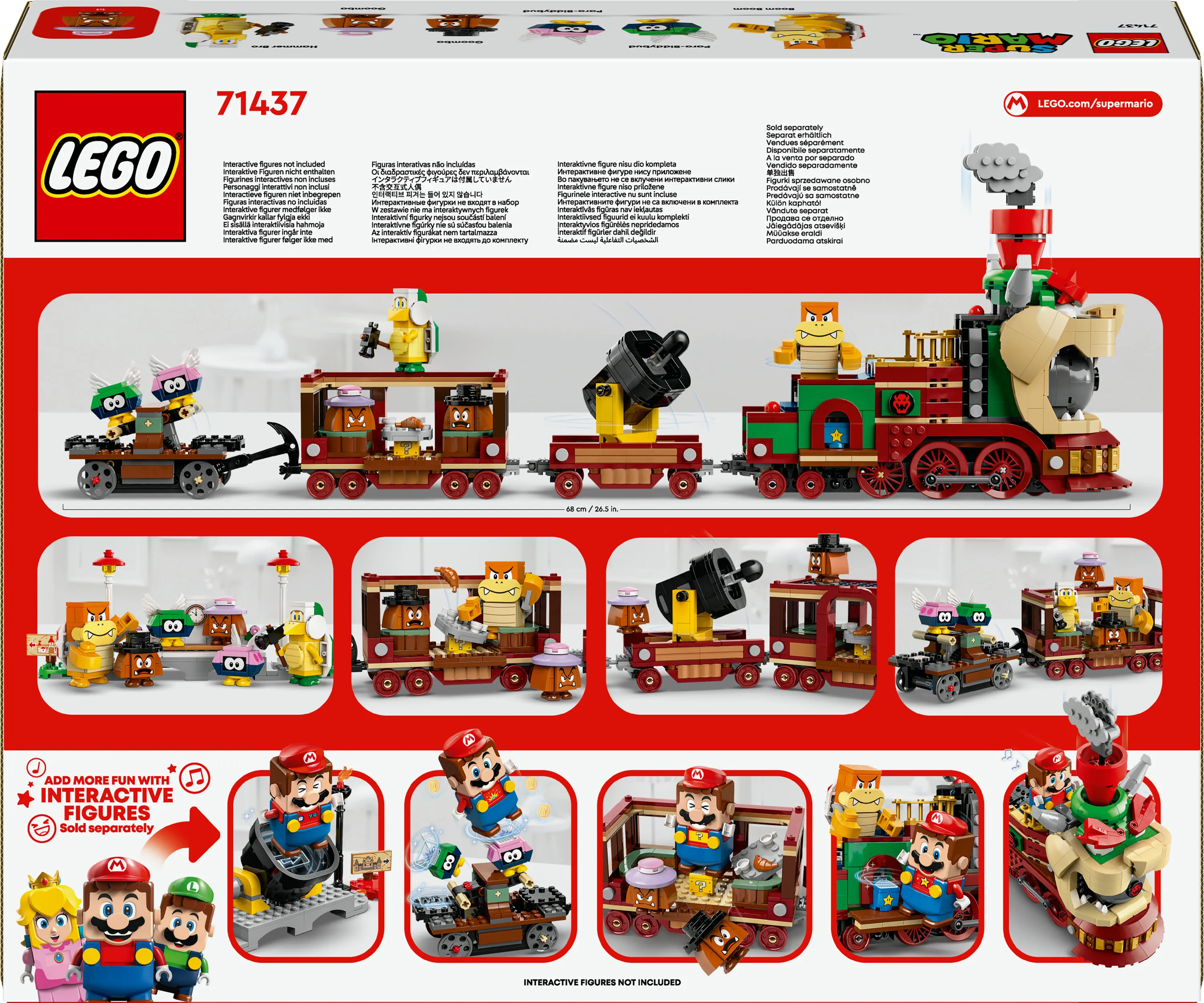LEGO Super Mario Bowser&rsquo;s Express 71437