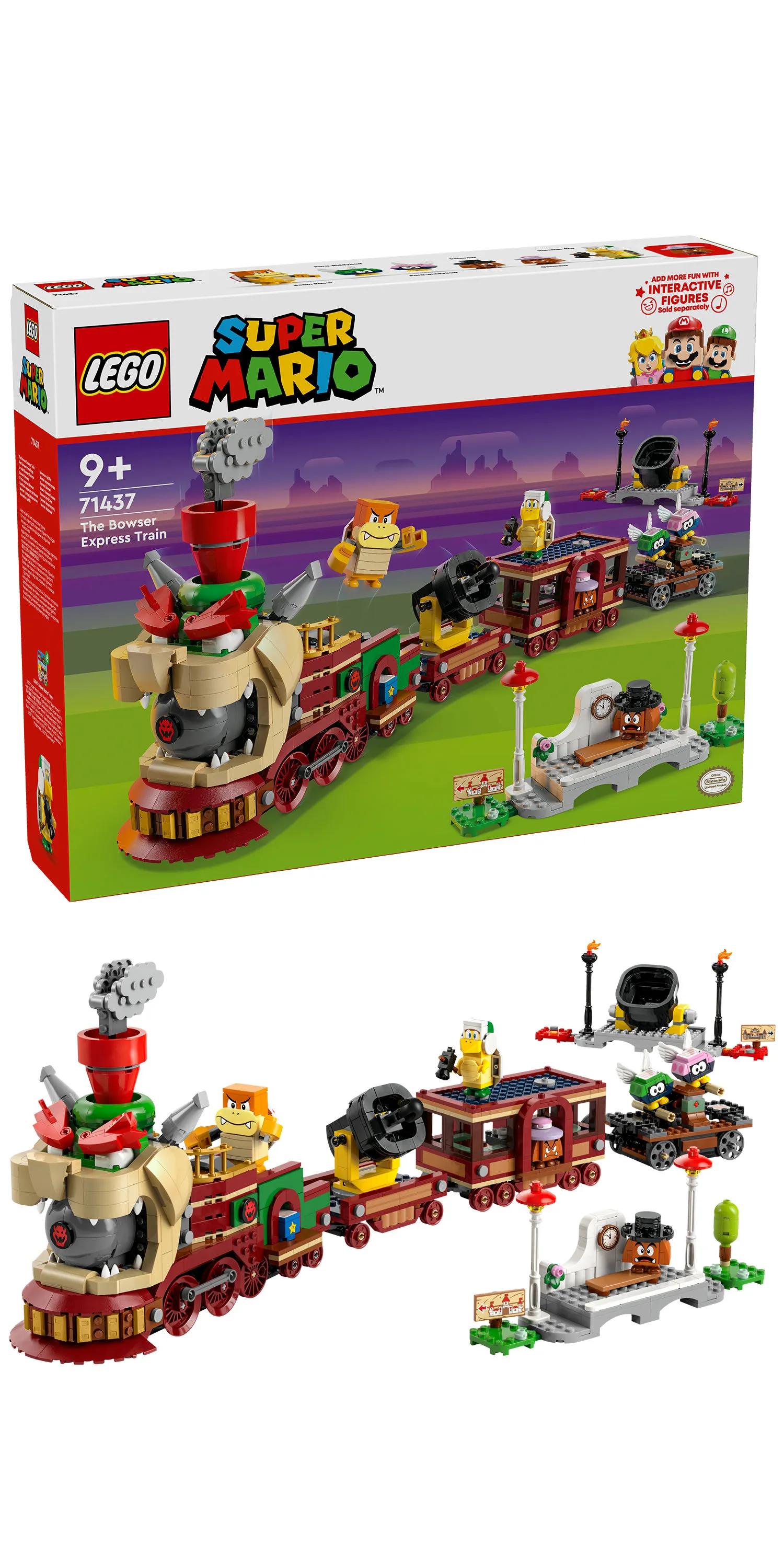 LEGO Super Mario Bowser&rsquo;s Express 71437