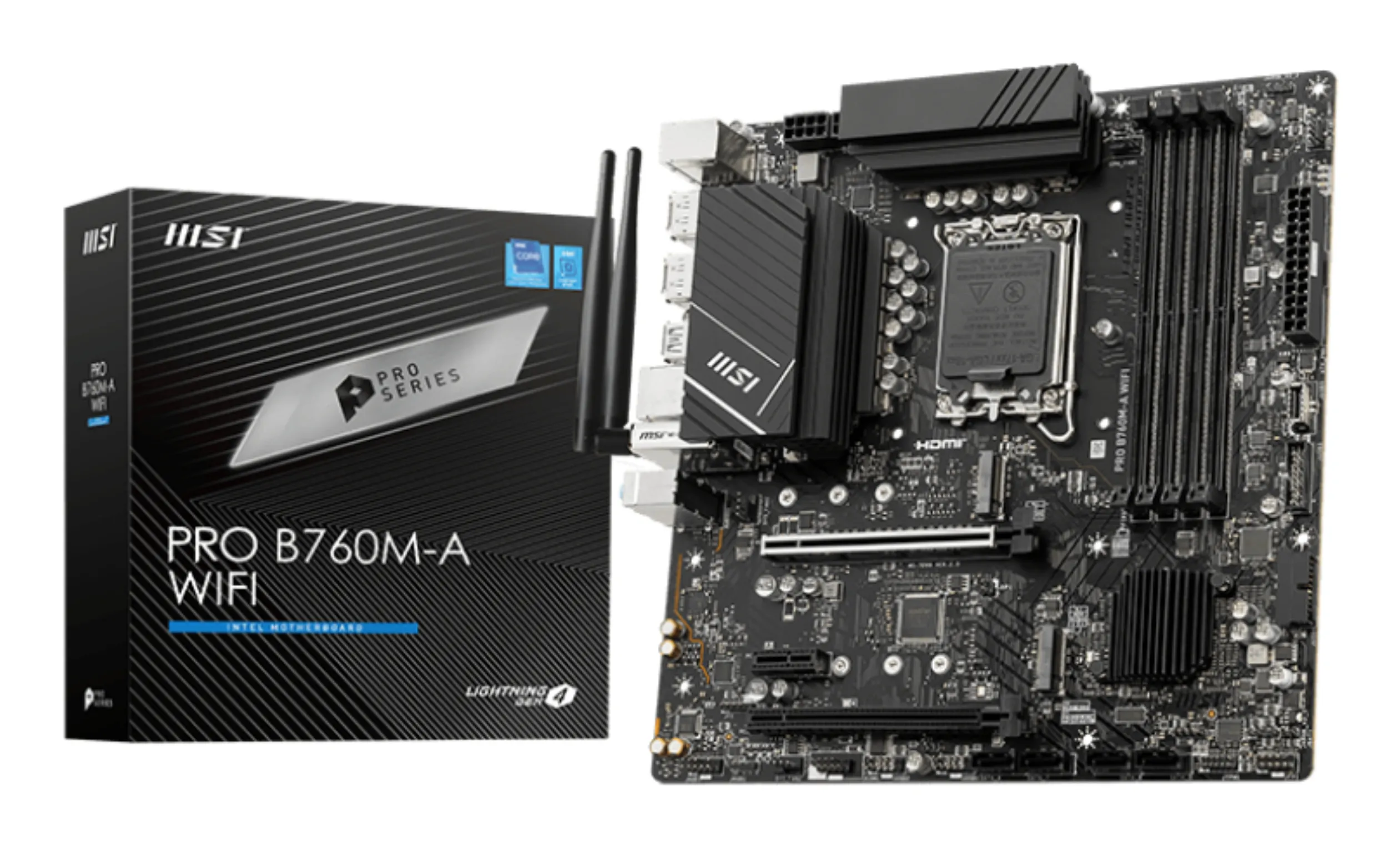MSI PRO B760M-A WIFI mATX - motherboard