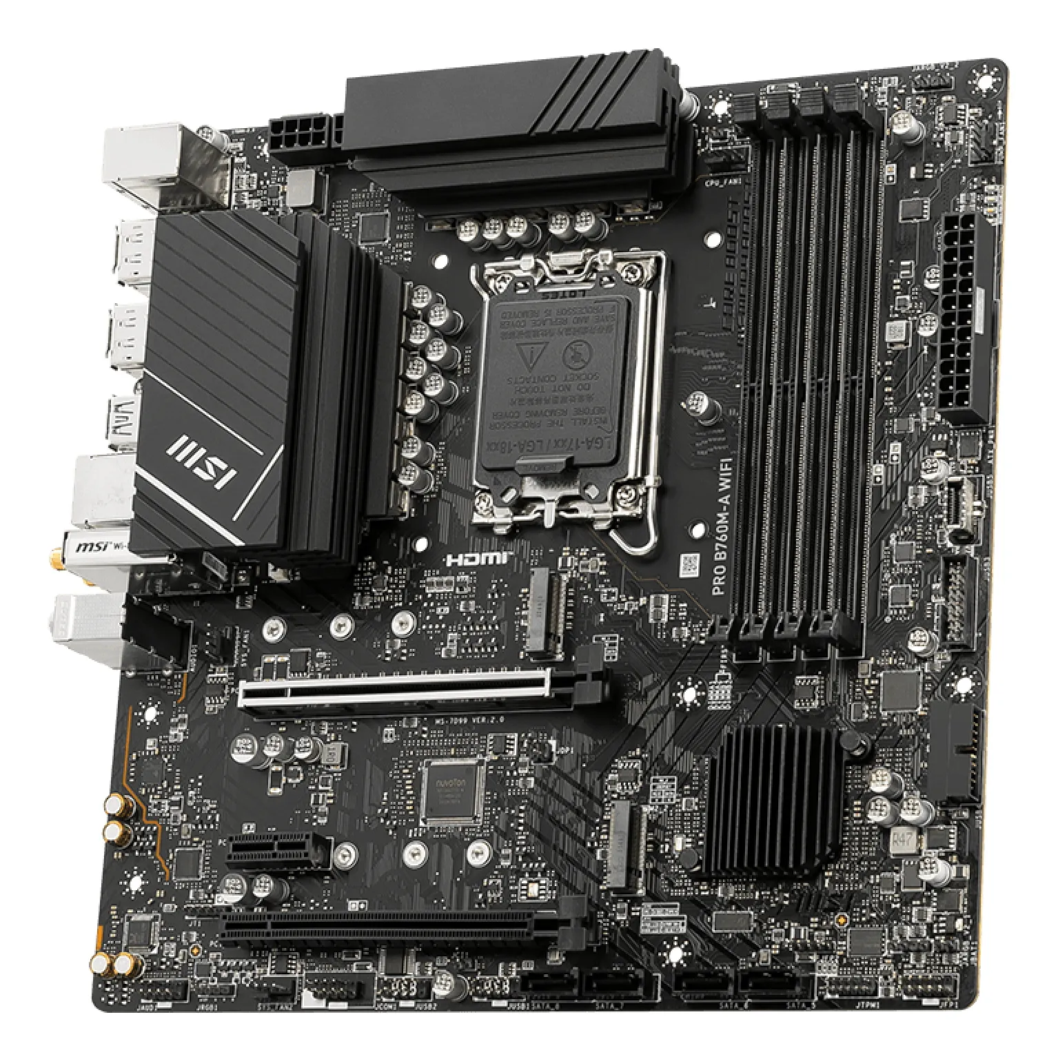 MSI PRO B760M-A WIFI mATX - motherboard