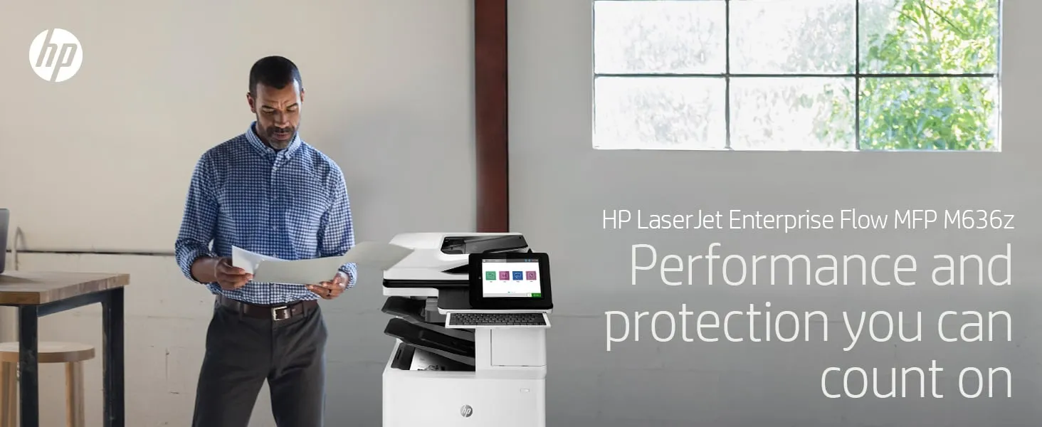 HP LaserJet Enterprise MFP M636z Mono A4 71 ppm (ML)