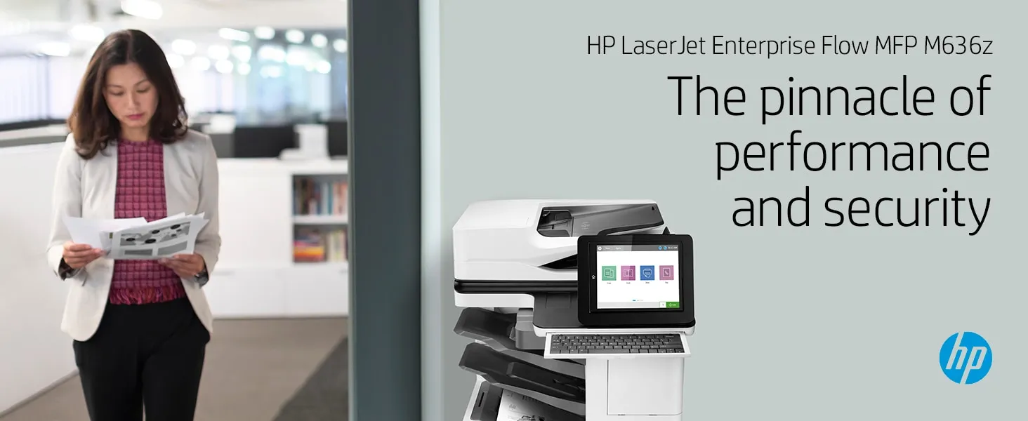 HP LaserJet Enterprise MFP M636z Mono A4 71 ppm (ML)