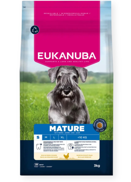 Eukanuba Mature & Senior Small Breed, Koiran kuivaruoka, 3 kg