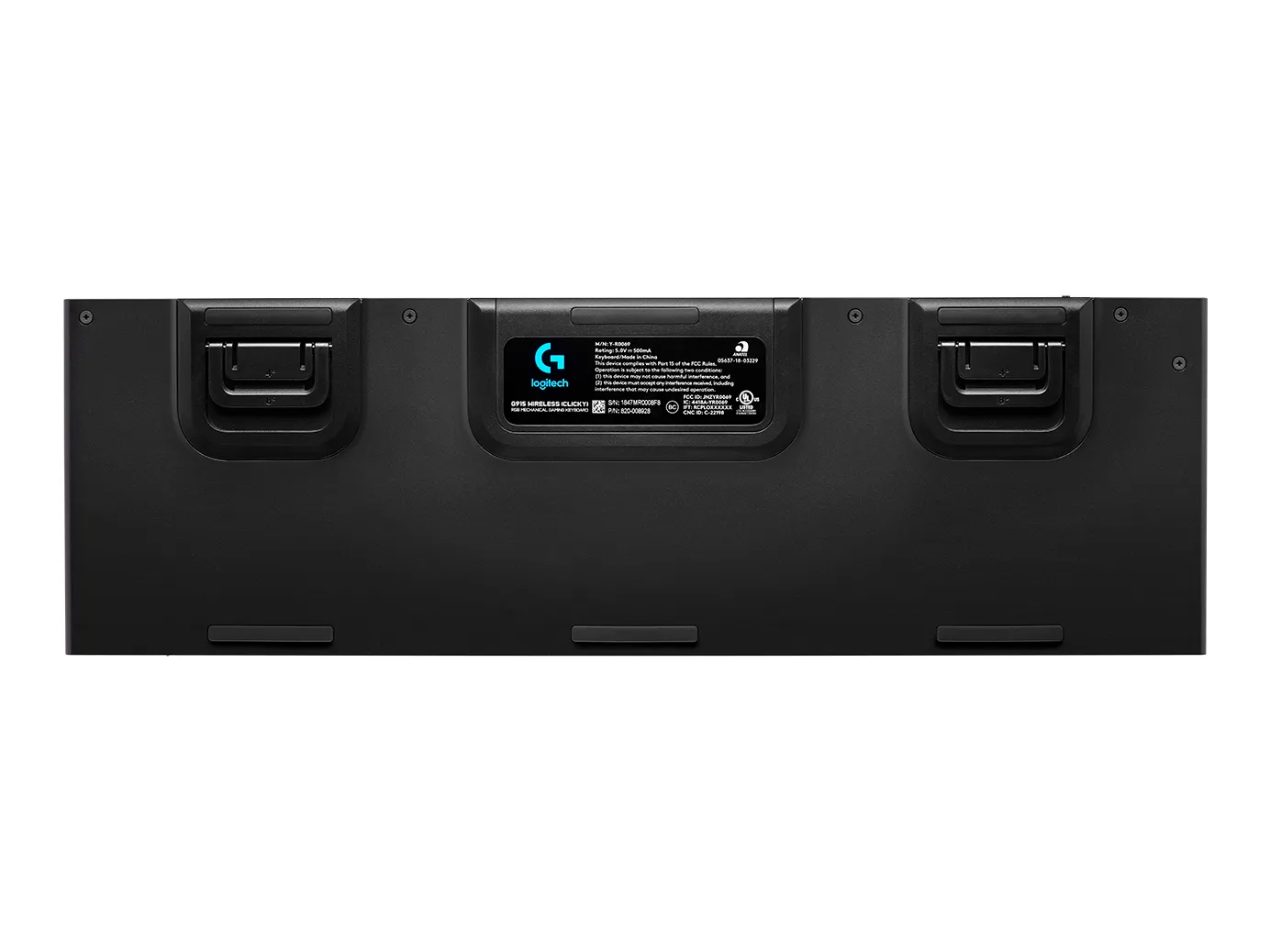 Logitech G G915 LIGHTSPEED -langaton mekaaninen pelin&auml;pp&auml;imist&ouml;, GL Clicky, musta