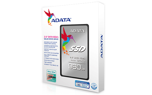 A-data 960GB SP550, 2.5&quot;, SATA III, 520/490 MB/s - SSD
