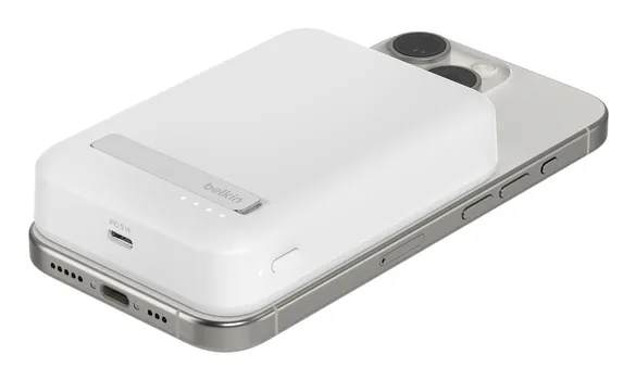 Belkin BoostCharge Pro Magnetic Power Bank with Qi2 15W 10K -varavirtal&auml;hde, White