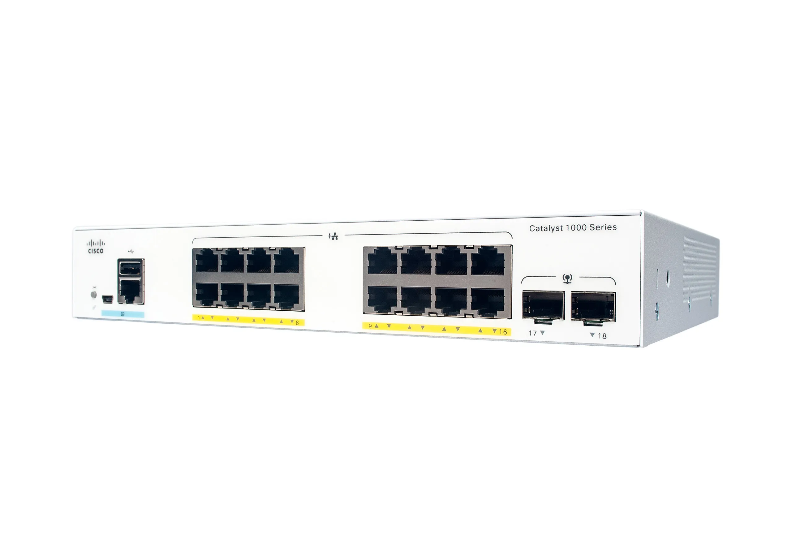 Catalyst 1000 16port GE POE 2x1G SFP - (ei palautusoikeutta)