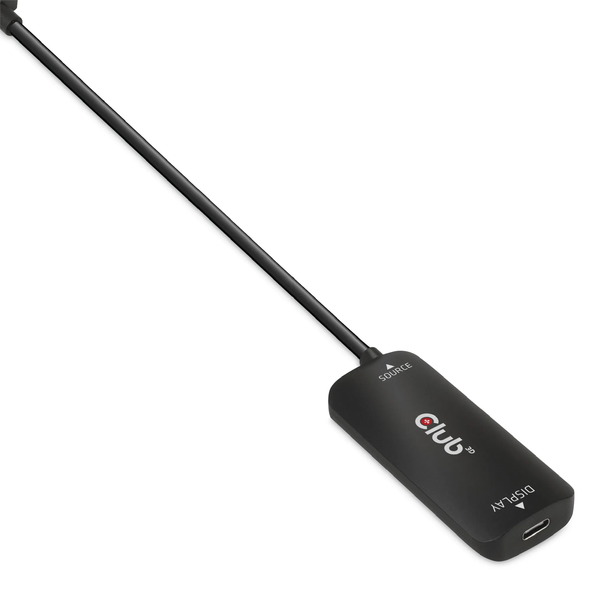 Club 3D  Micro-USB B - USB-C -kaapeli, 0,20 m, Musta