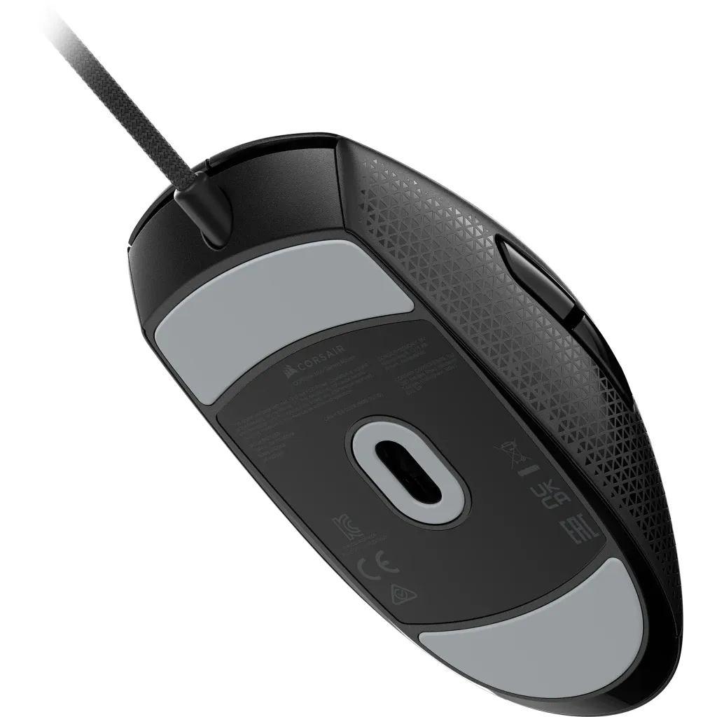 Corsair M55 Lightweight - spelmus, svart