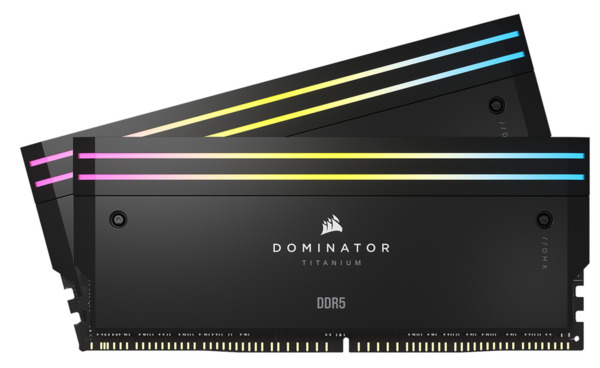 Corsair Dominator Titanium CMPLEKIT2 DDR5 2-pack Light Enhancement Kit, Black
