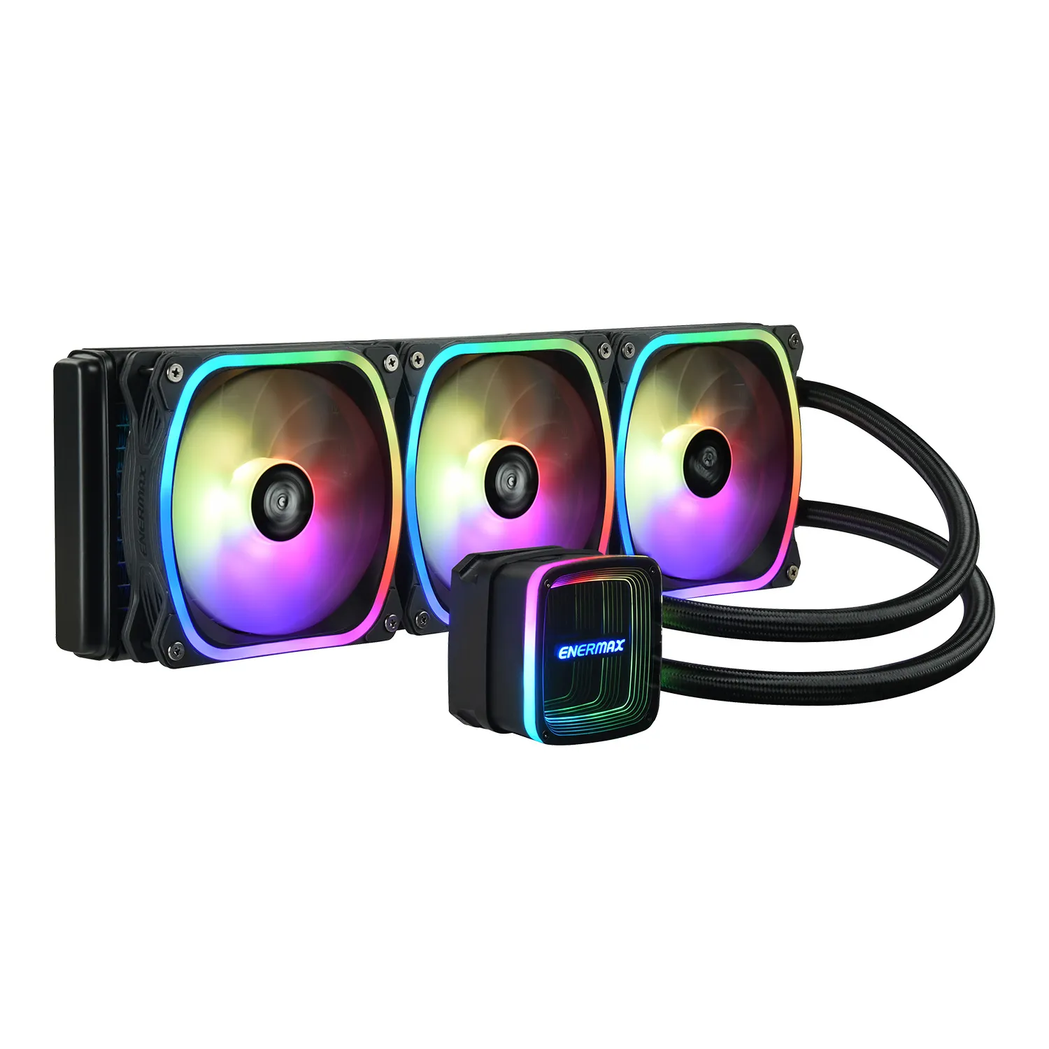Enermax Aquafusion ADV 360mm, water cooling (black)