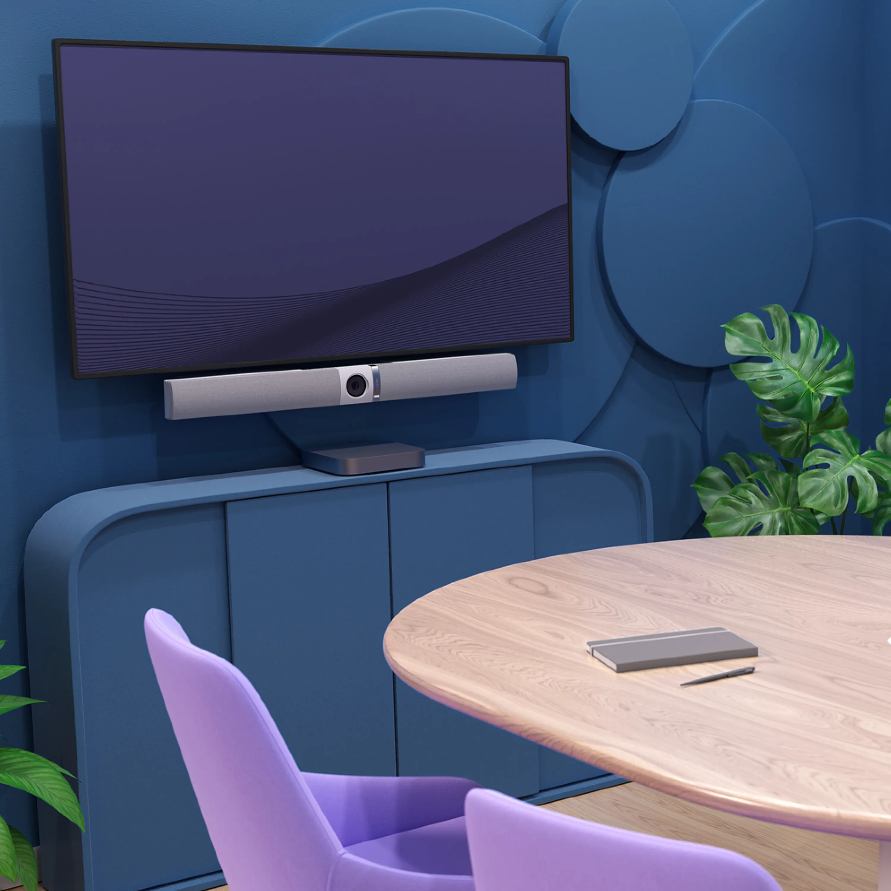 Owl Labs Owl Bar - 4k Video Conferencing Bar with Active Speaker Focu
