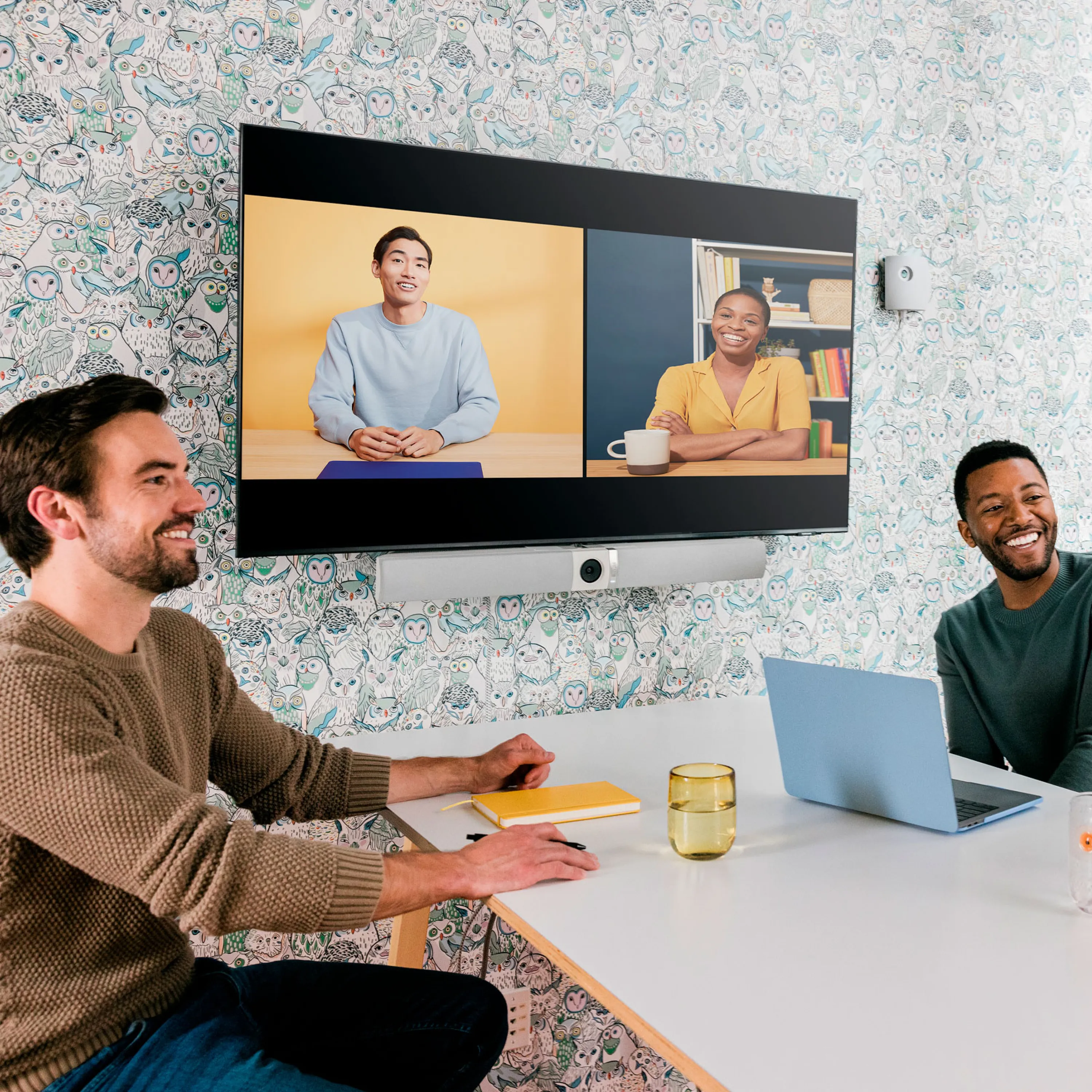 Owl Labs Owl Bar - 4k Video Conferencing Bar with Active Speaker Focu