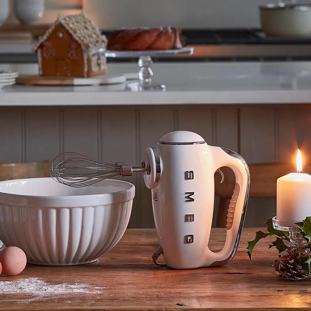 Smeg 50's Style HMF01CREU - Handblandare Cream