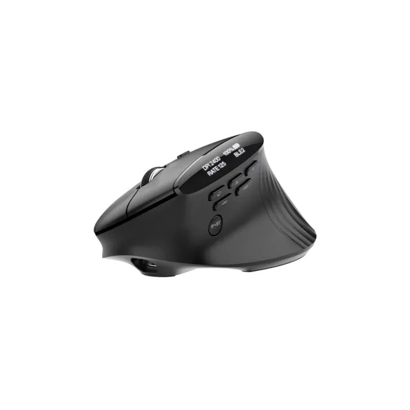 Acer Smart Fit Vertical Wireless Ergonomic Mouse, Black