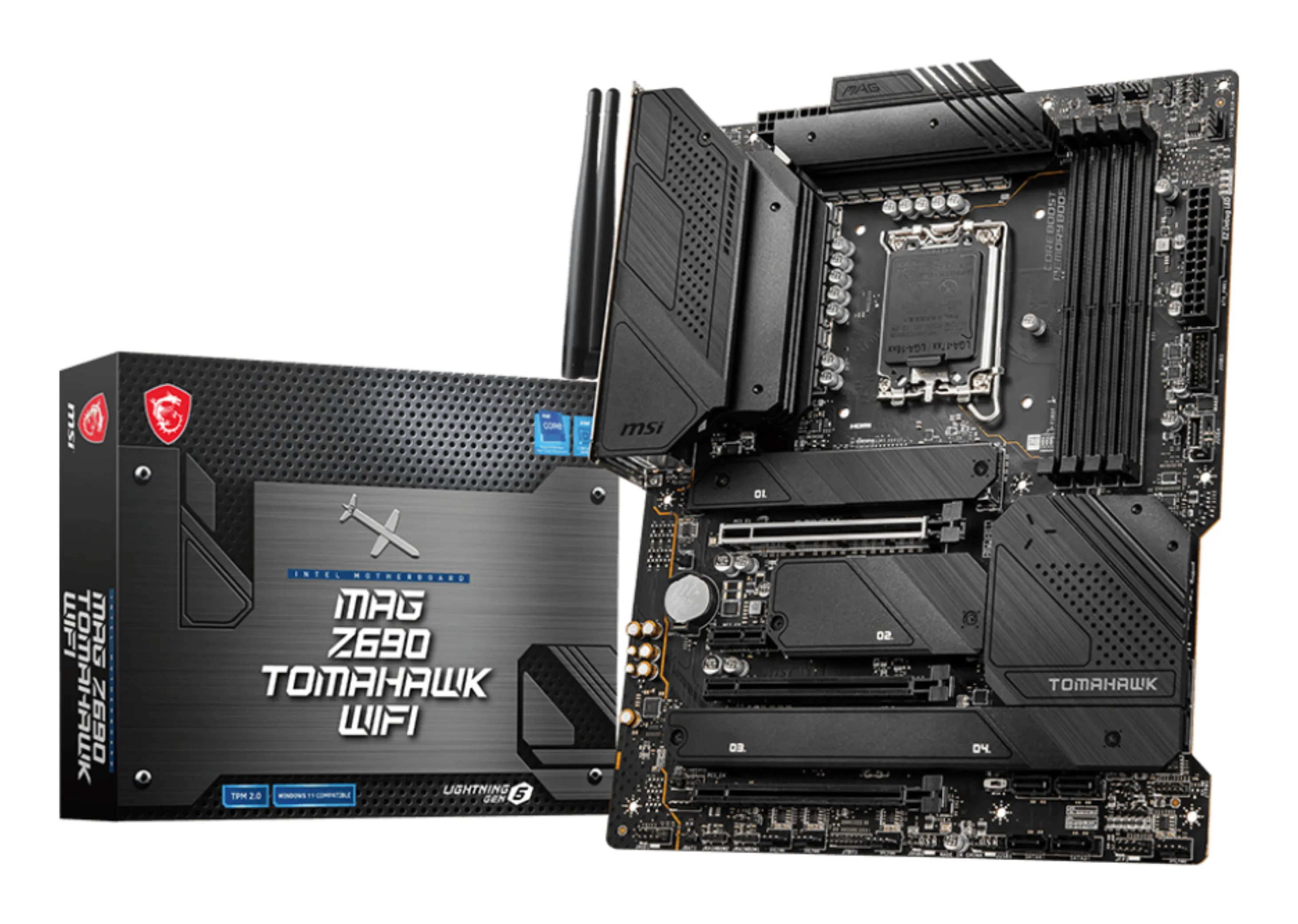 MSI MAG Z690 Tomahawk Wi-Fi DDR5 ATX - moderkort