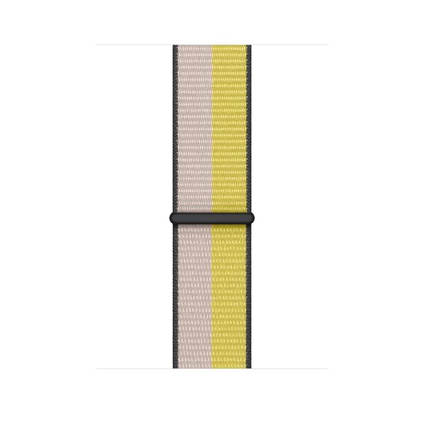 Apple Watch 45mm Sport Loop ‑ranneke, Oat Milk/Lemon Zest