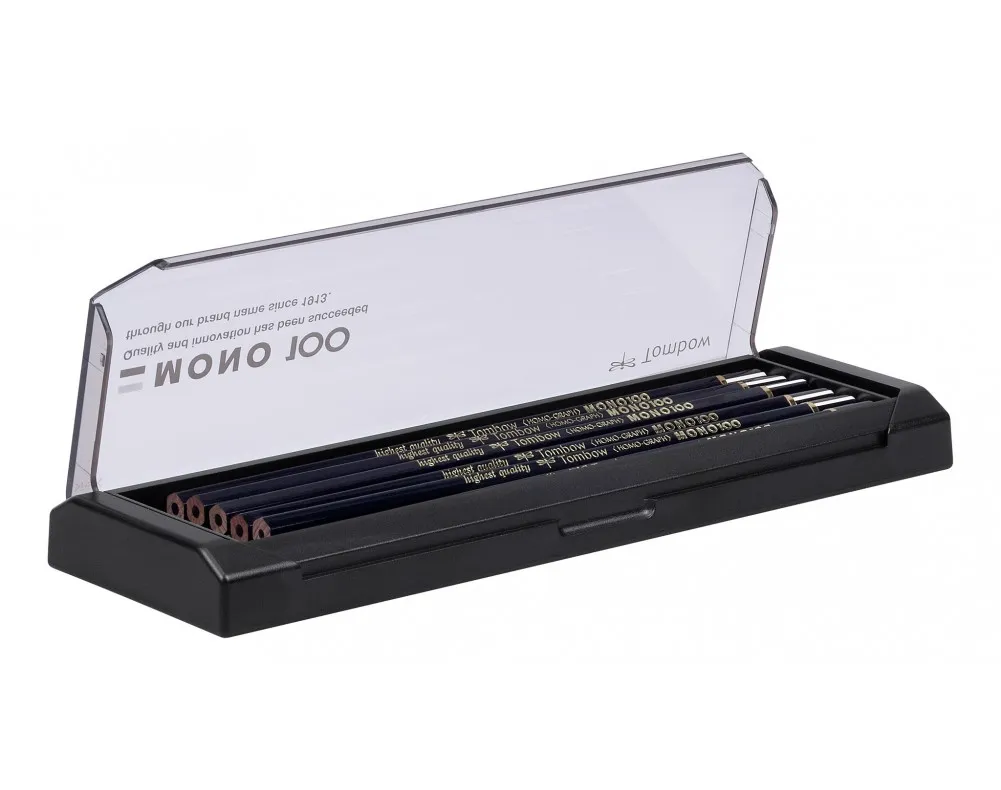 Pencil Tombow MONO 100 mix 4H-6B (12)