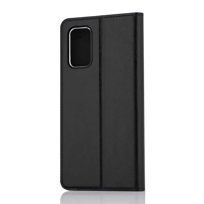 (Löytönurkka) Wave Book Case, Galaxy A32 -suojakotelo, Musta