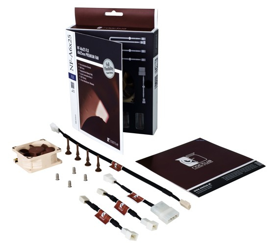 Noctua NF-A6x25 FLX, 60x25mm - chassi fläkt