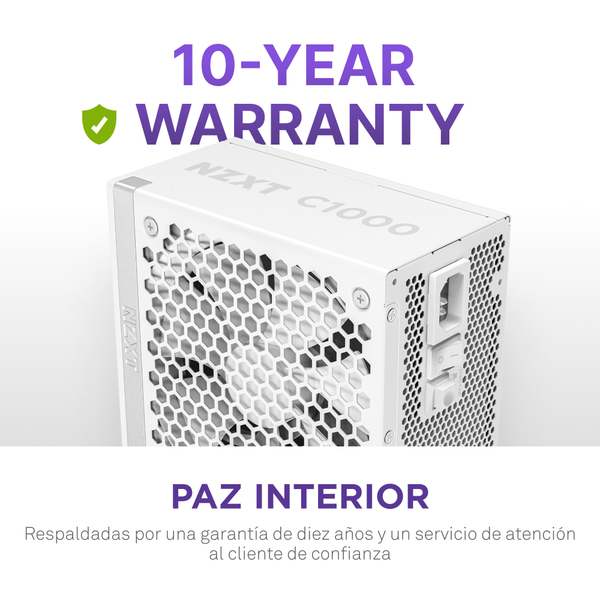 NZXT C1000 1000W ATX 3.1 -virtal&auml;hde, 80 Plus Gold