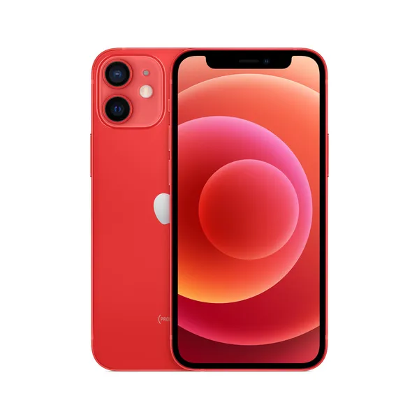 Kunnostettu iPhone 12 mini 64 Gt -puhelin, Punainen (Erinomainen kunto)
