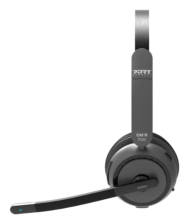 Port Designs PRO ON&rsquo;R 700 -langaton kuulokemikrofoni + latausteline, musta