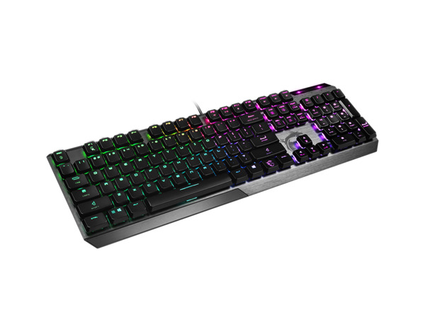 MSI Vigor GK50 Low Profile, RGB Kailh Low Profile Switches -pelin&auml;pp&auml;imist&ouml;